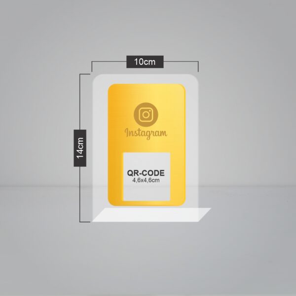 Placas em Acrílico - Um Qr Code - Imagem 6
