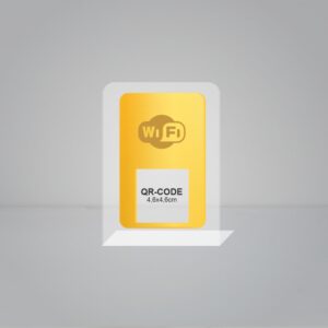 Placas em Acrílico - Um Qr Code